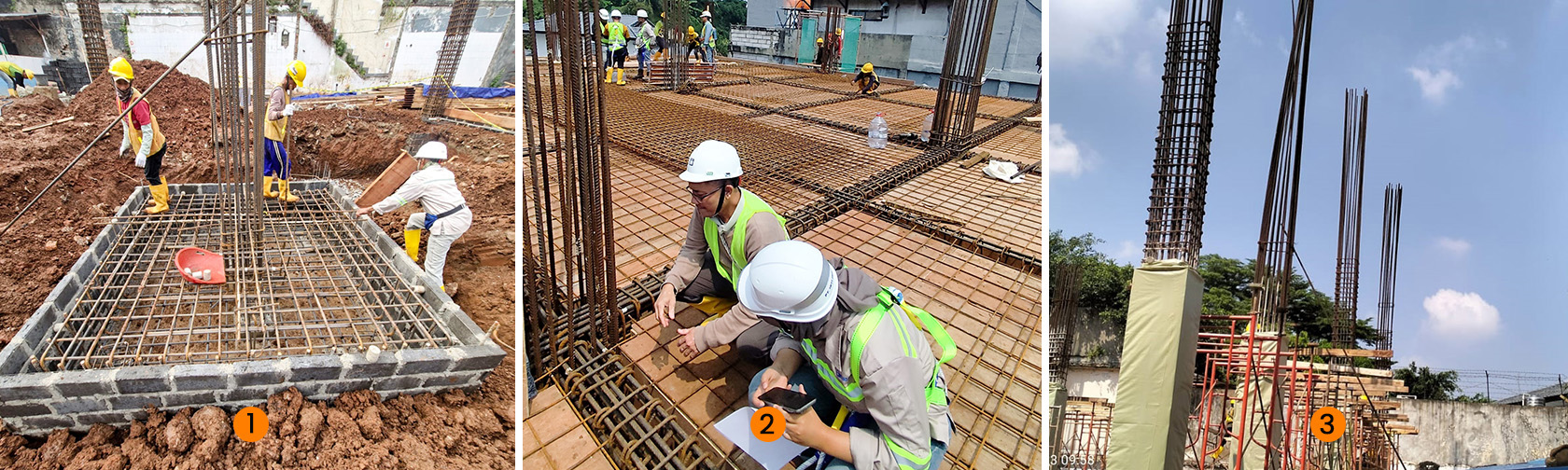 penerapan besi beton